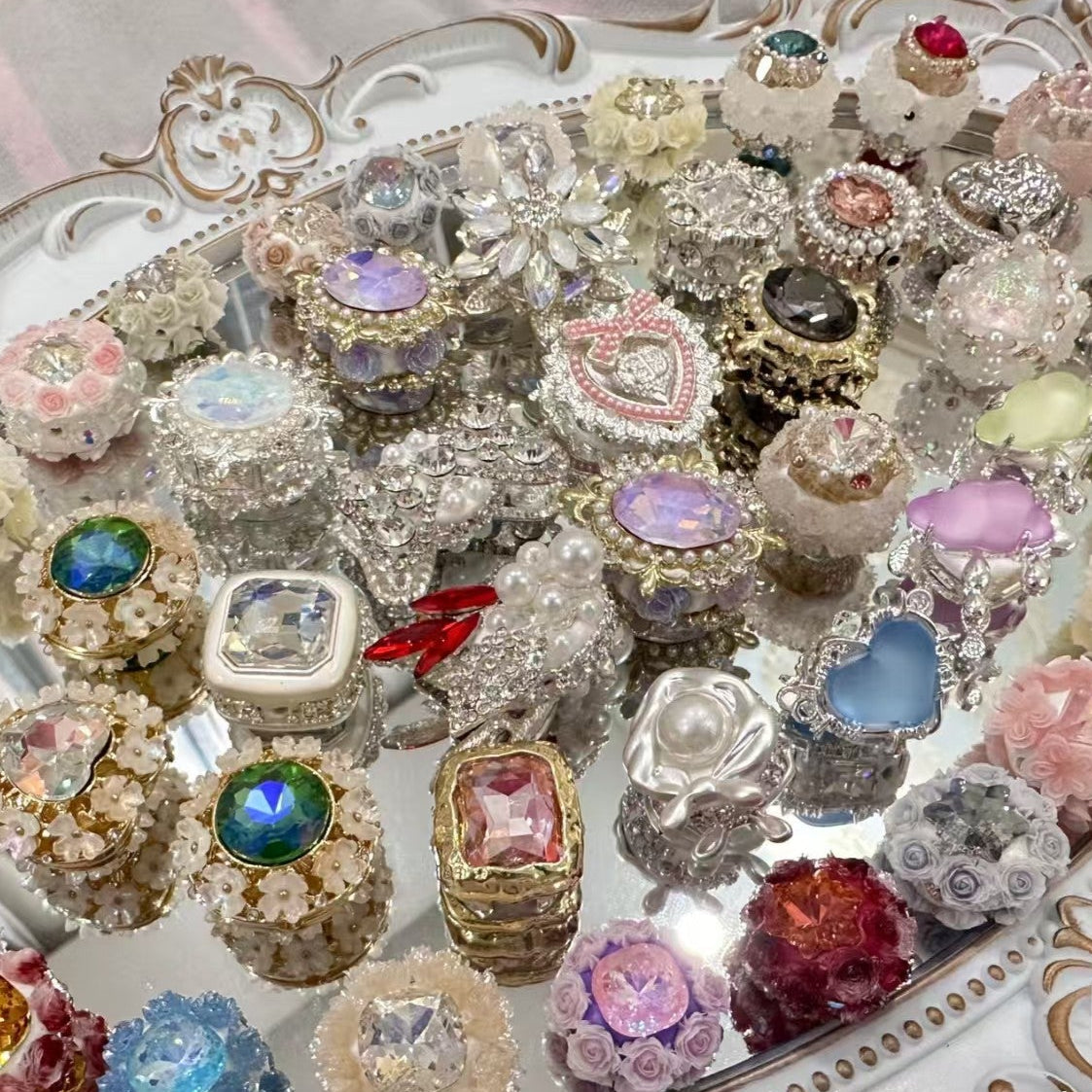Lucky Heavy Craft Diamond Beads