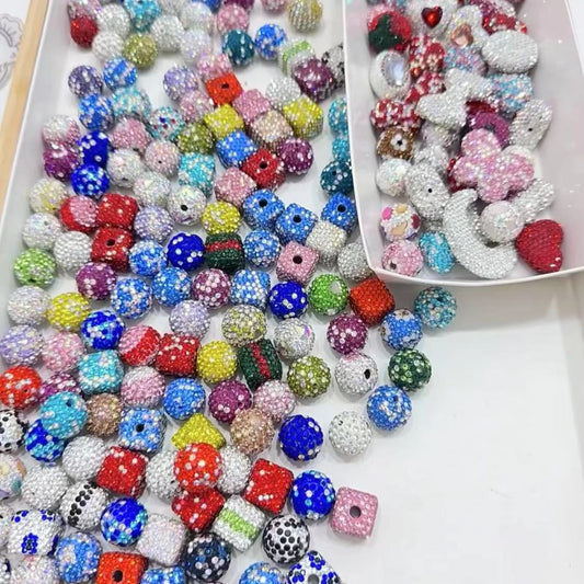 Lucky Sugar Diamond Beads
