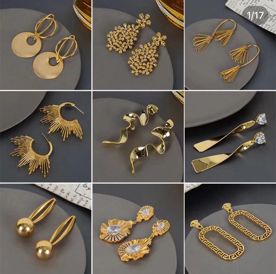 Lucky Earrings--XIXI DIY shop