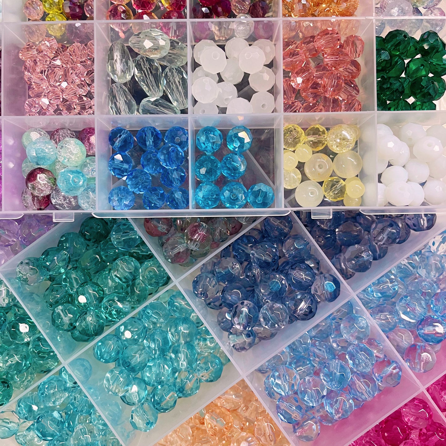 lucky bag glass crystal--bubu diy