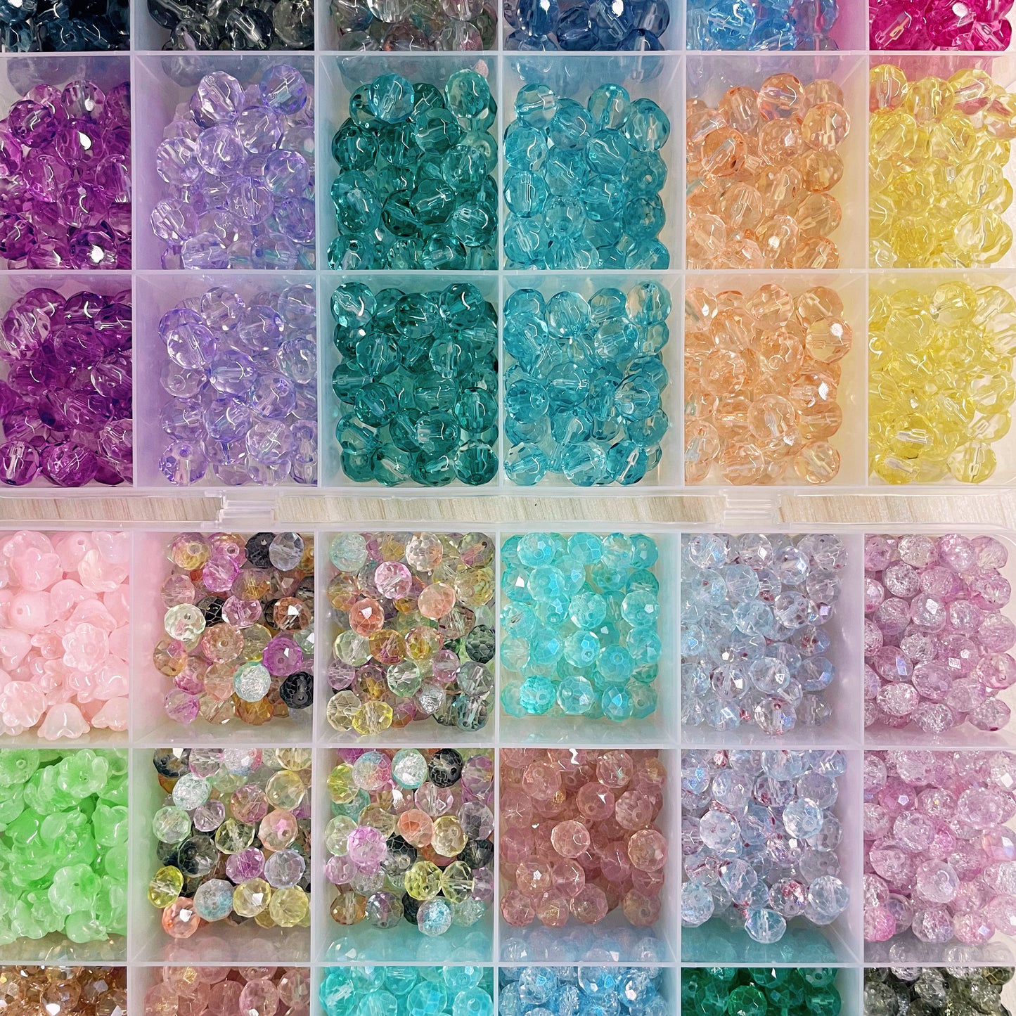 lucky bag glass crystal--bubu diy