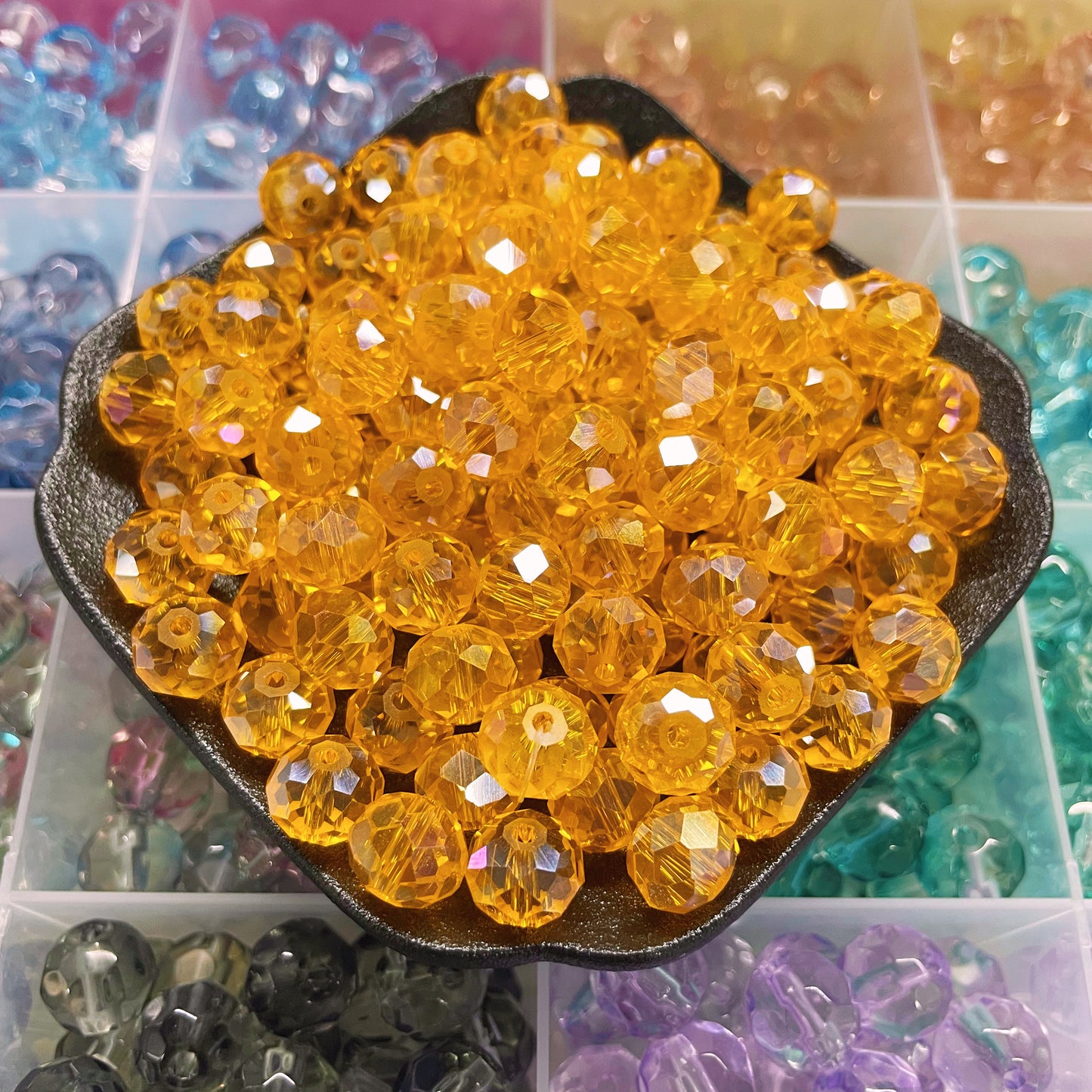 lucky bag glass crystal--bubu diy