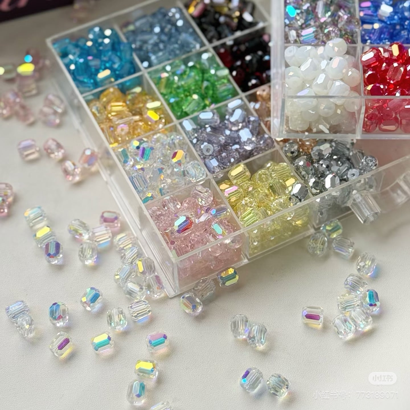 Lucky bag glass crystal-KIKI shop