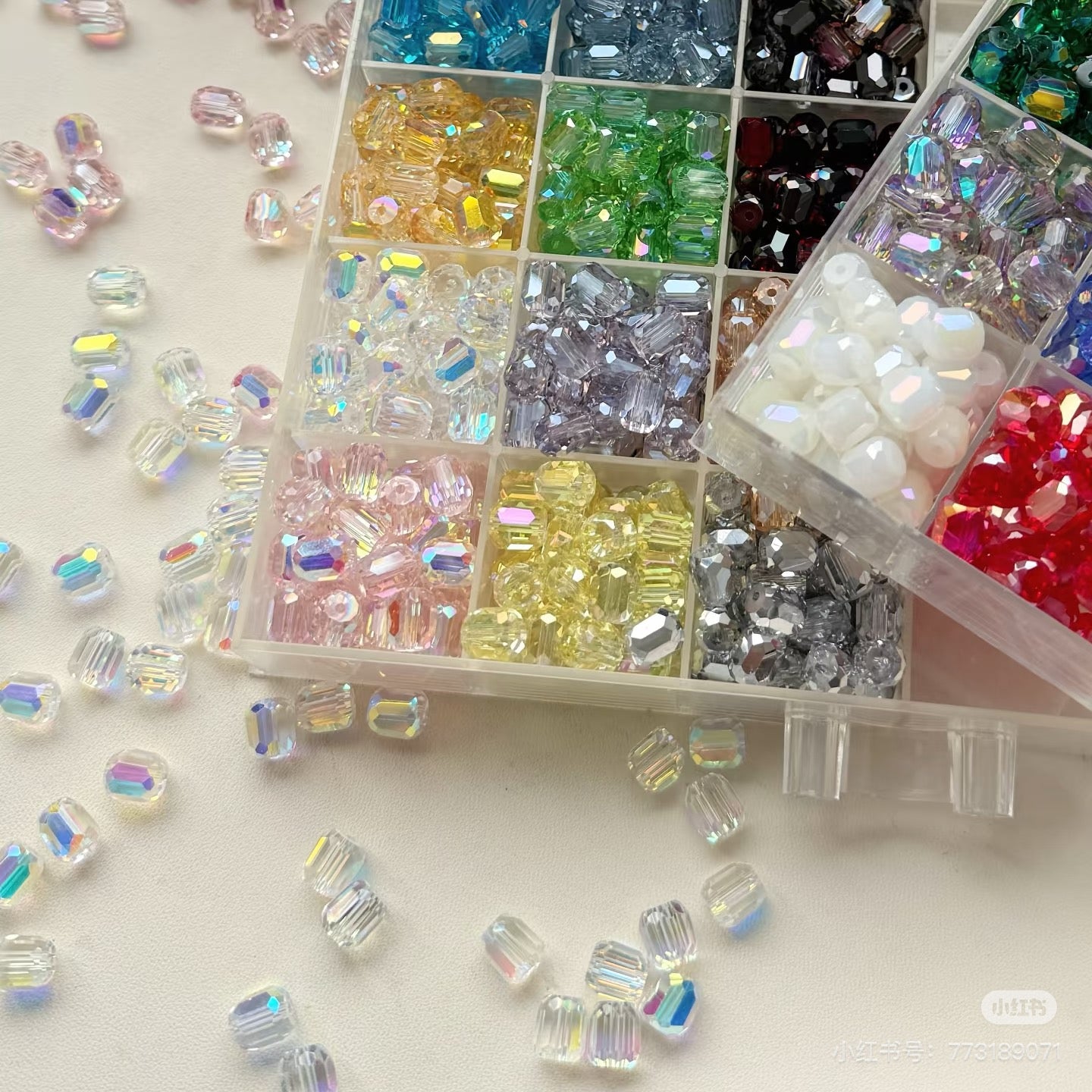 Lucky bag glass crystal-KIKI shop