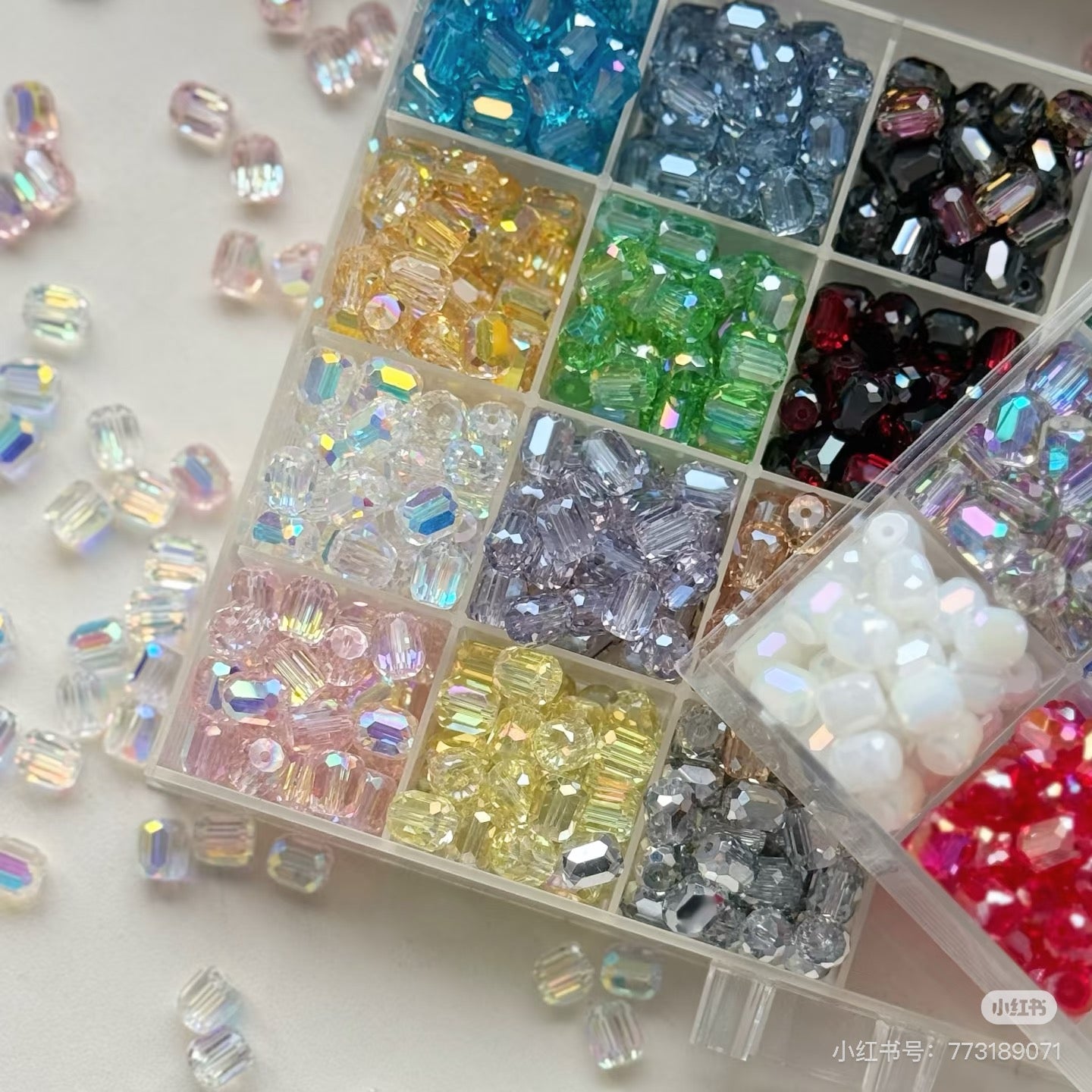 Lucky bag glass crystal-KIKI shop