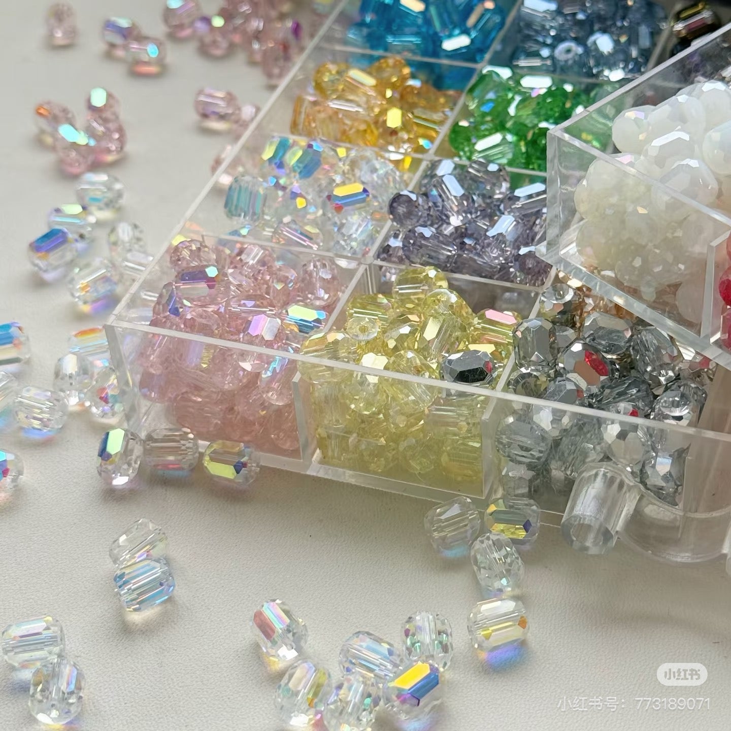 Lucky bag glass crystal-KIKI shop