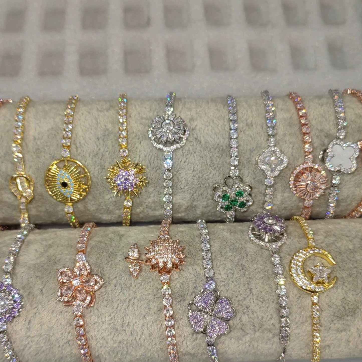NEW!!!Zirconia Diamond Bracelet-KK DIY shop
