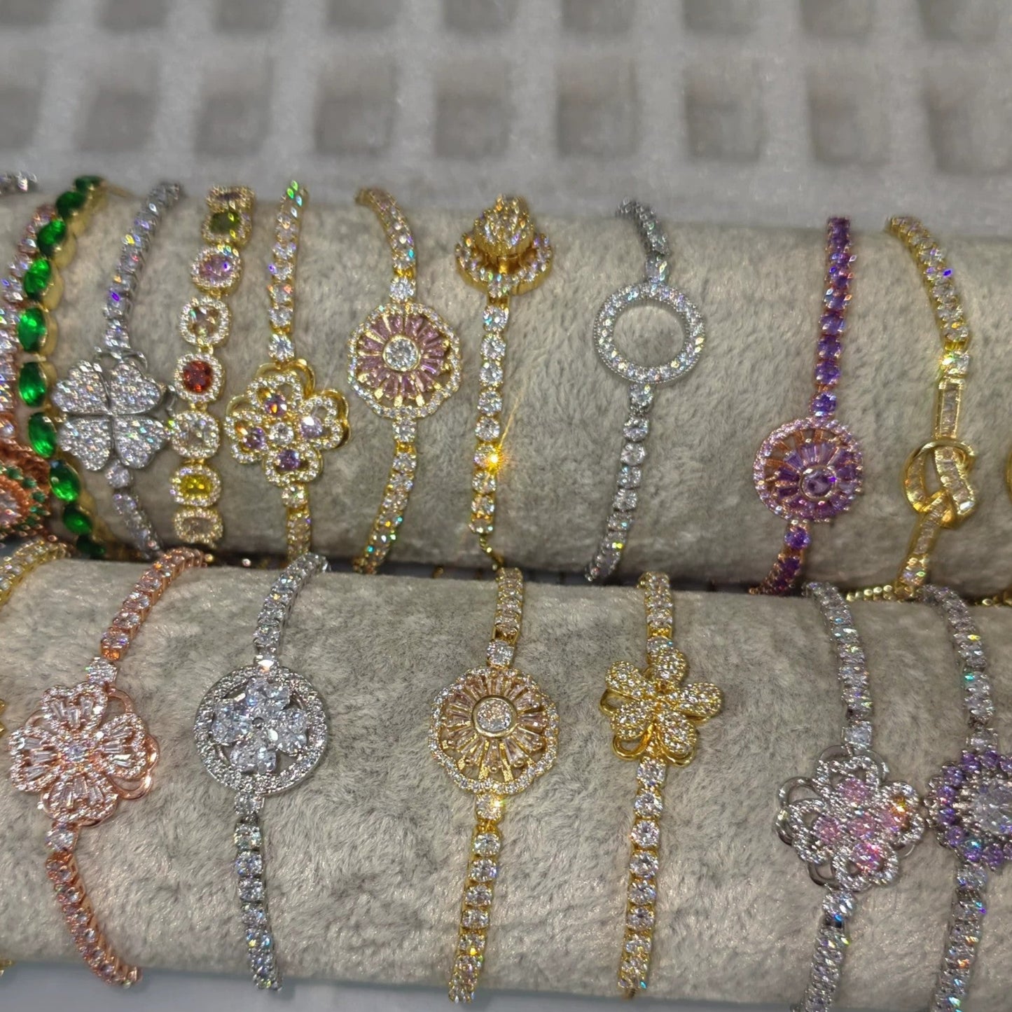 NEW!!!Zirconia Diamond Bracelet-KK DIY shop