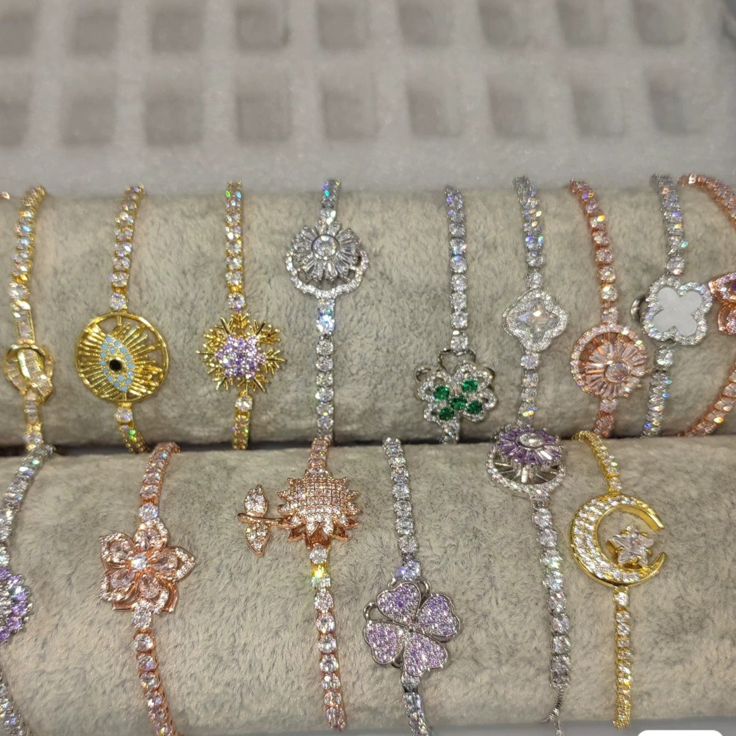 NEW!!!Zirconia Diamond Bracelet-KK DIY shop