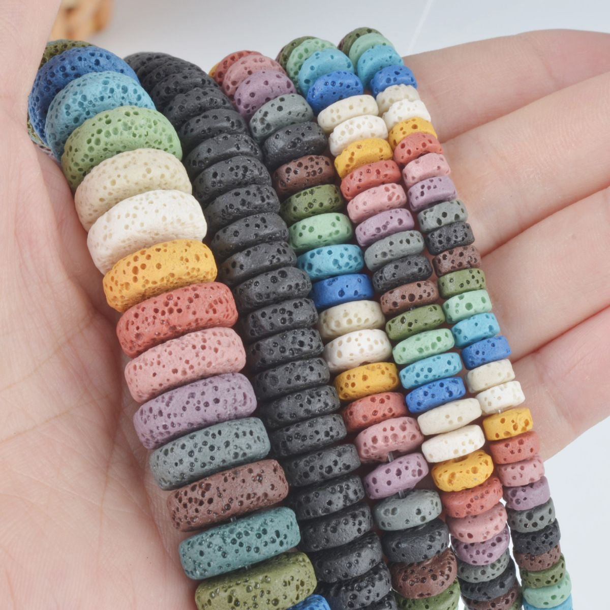 Volcanic Stone Beads