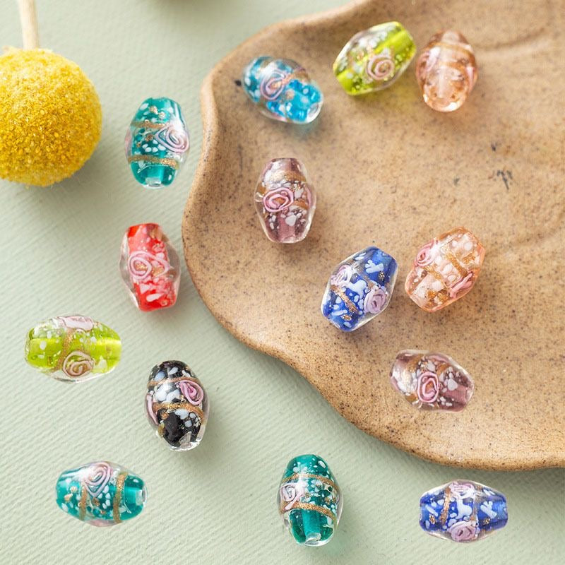 Traditional-Method Liuli Bead