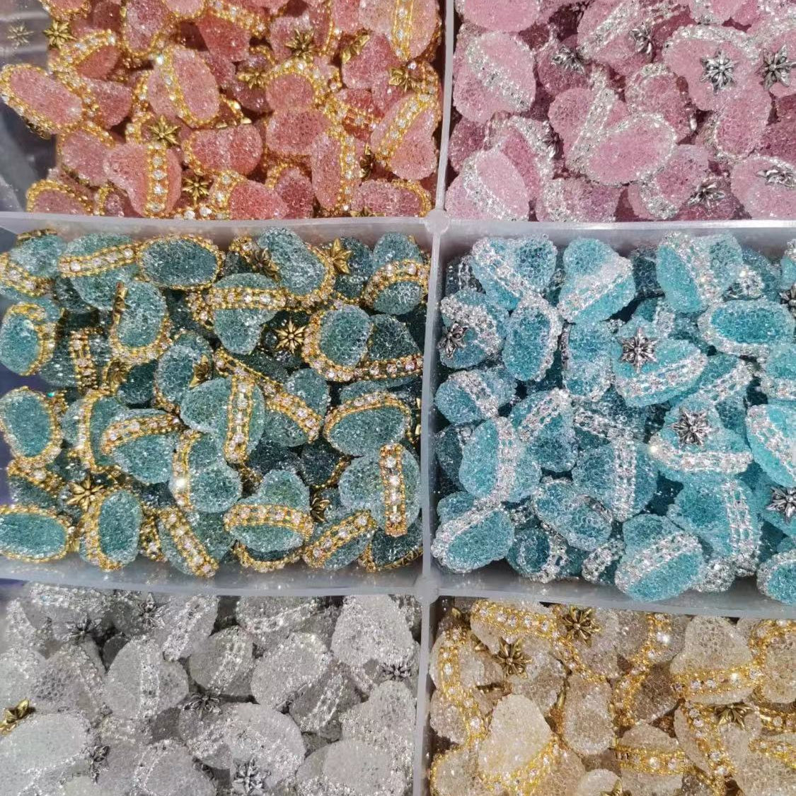 Lucky Sugar Diamond Beads