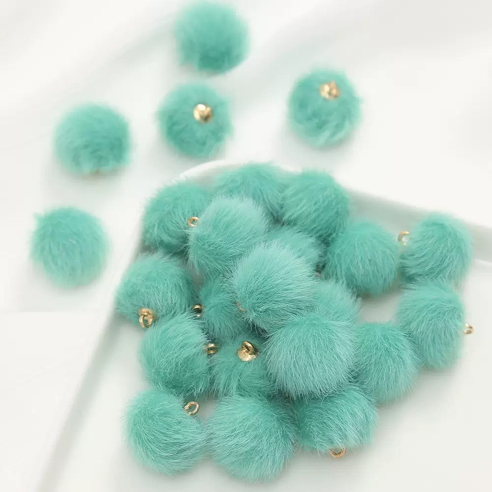 Plush fur beads-HaHa shop