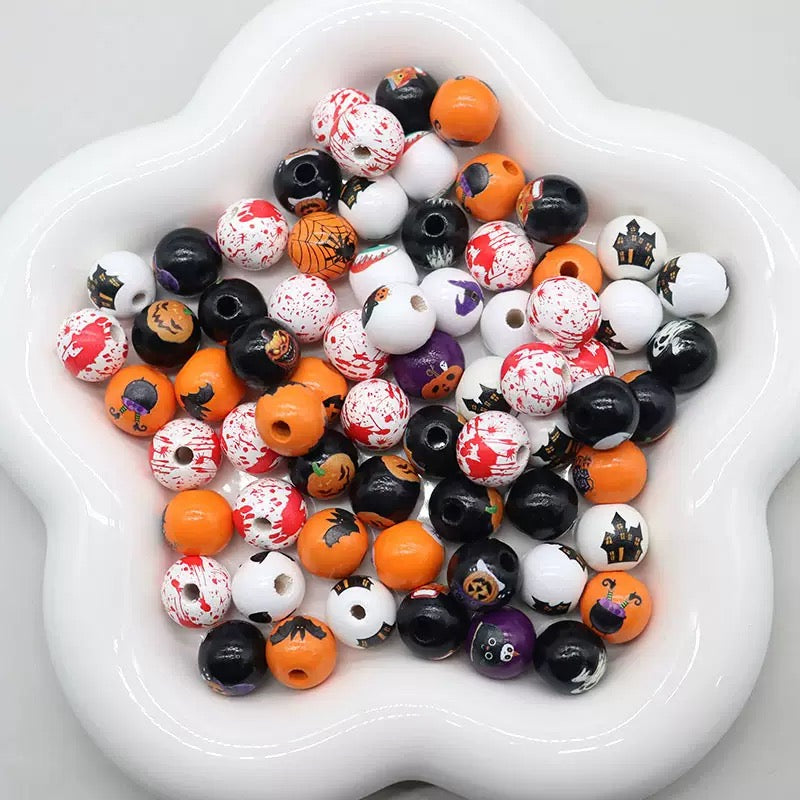 20% off Halloween DIY beads and resin pendants—kiki
