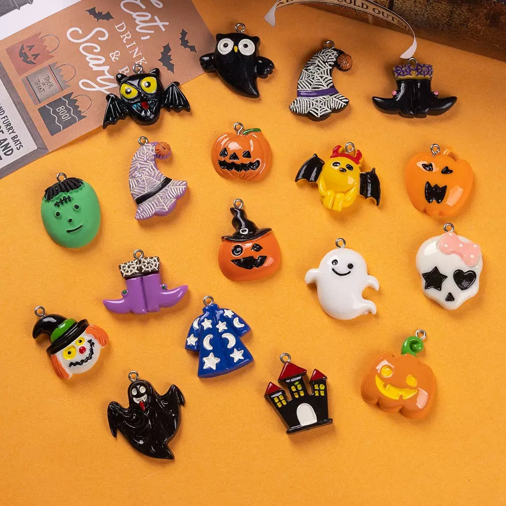 20% off Halloween DIY beads and resin pendants—kiki