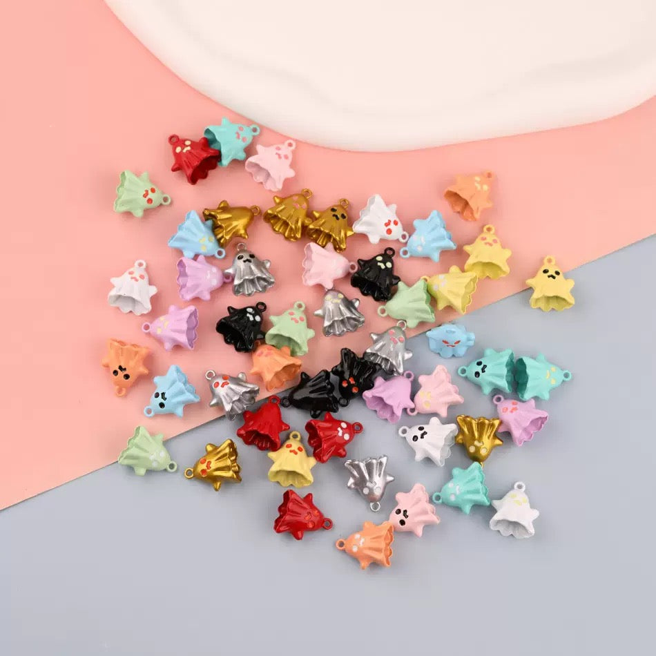 Halloween square and round UV coated beads plus Halloween alloy 20% off discount - kiki