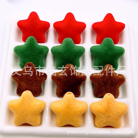 A variety of Christmas style DIY beads-haha
