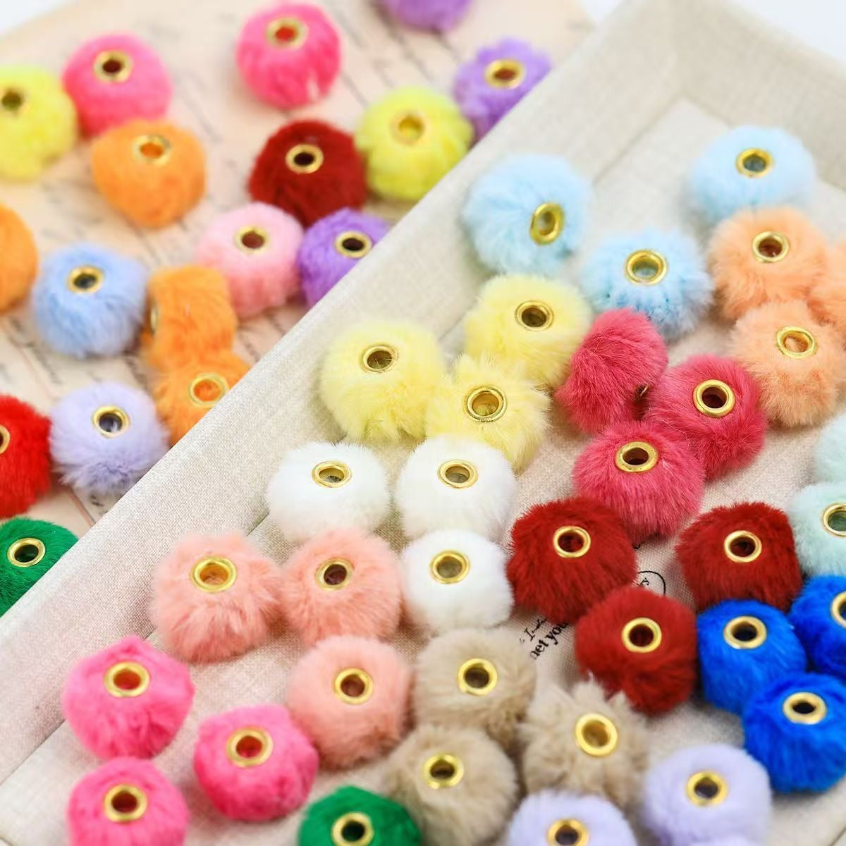 Newly upgraded lucky plush beads-KK shop