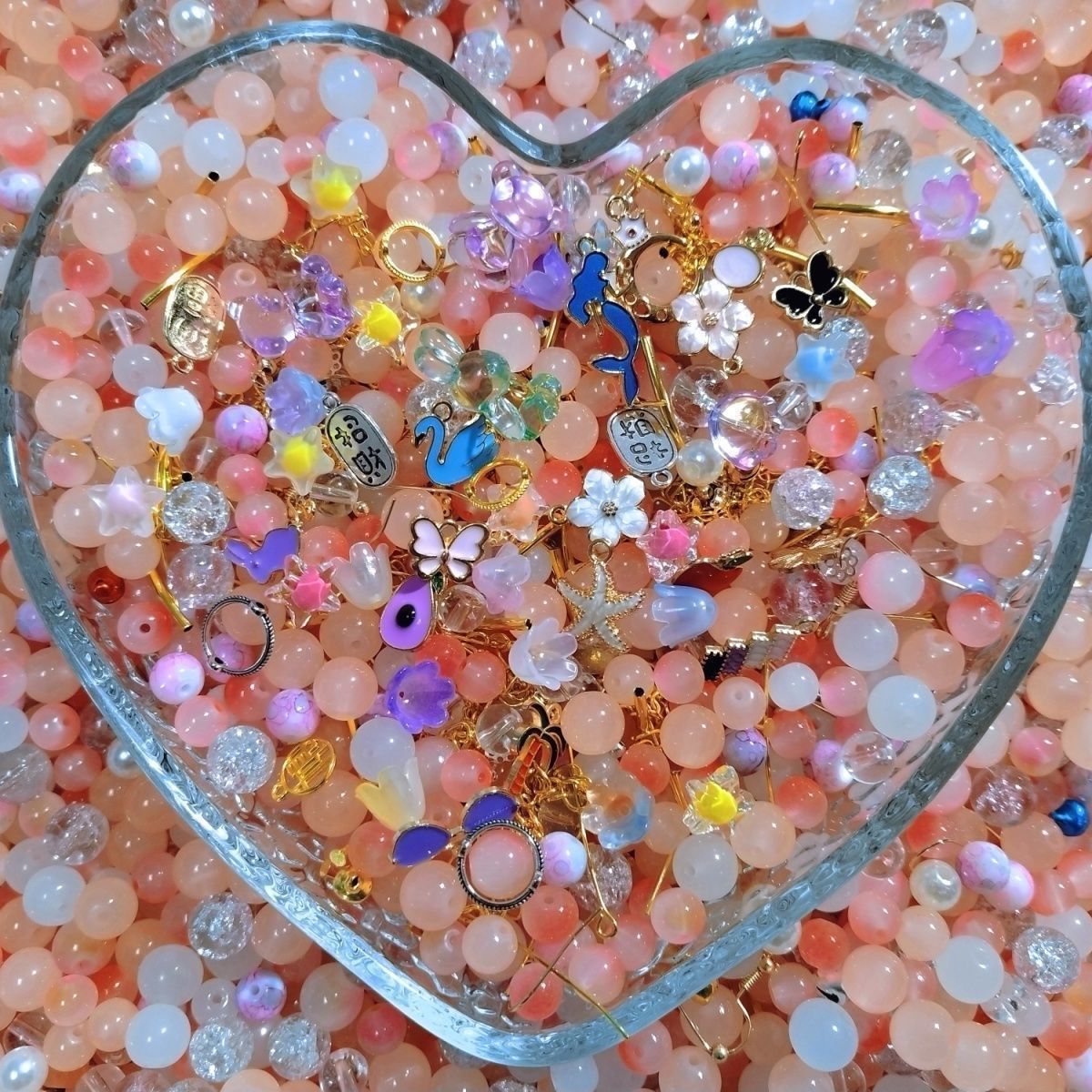 Lucky Glass beads-XIXI DIY shop