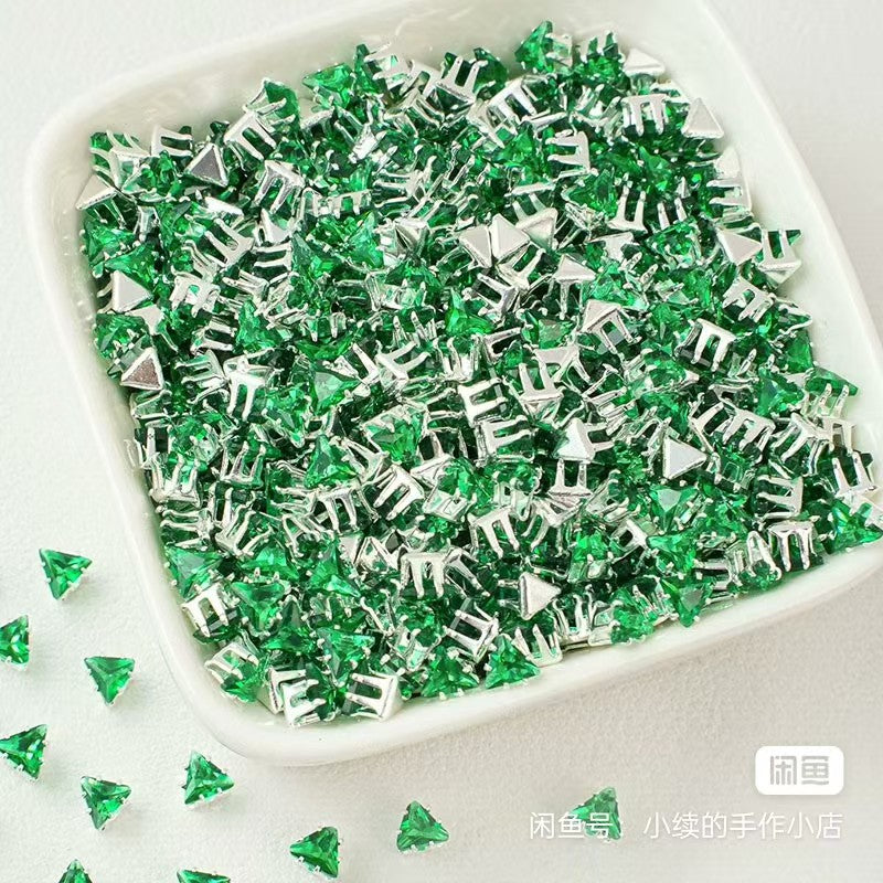 !!! NEW  Lucky Zircon claw diamond-KK diy shop