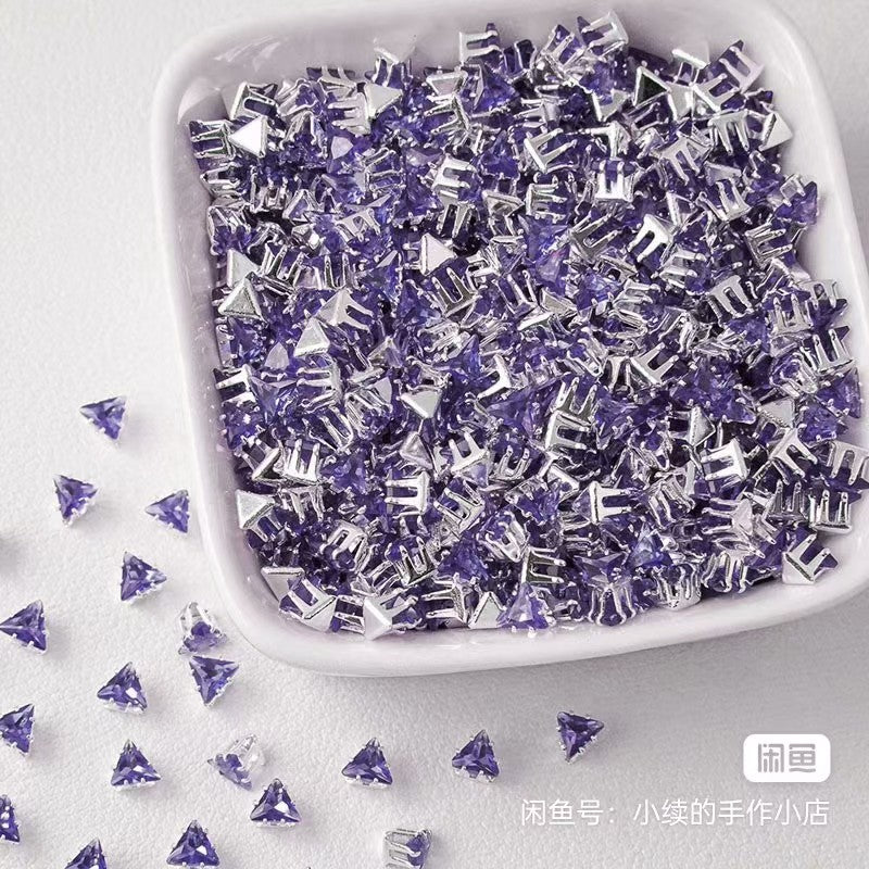!!! NEW  Lucky Zircon claw diamond-KK diy shop
