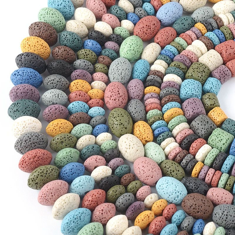Volcanic Stone Beads