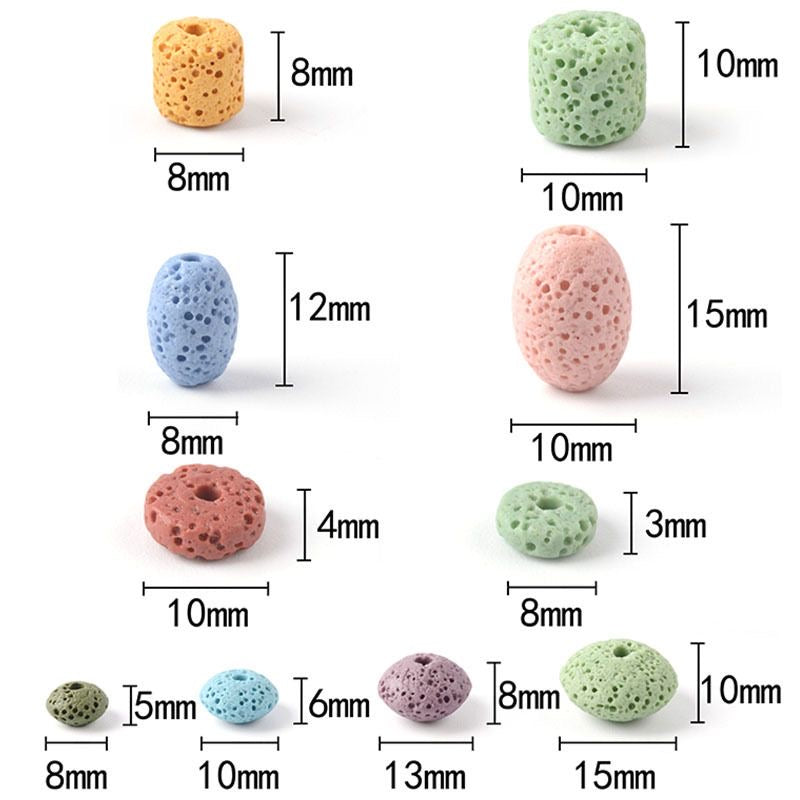 Volcanic Stone Beads