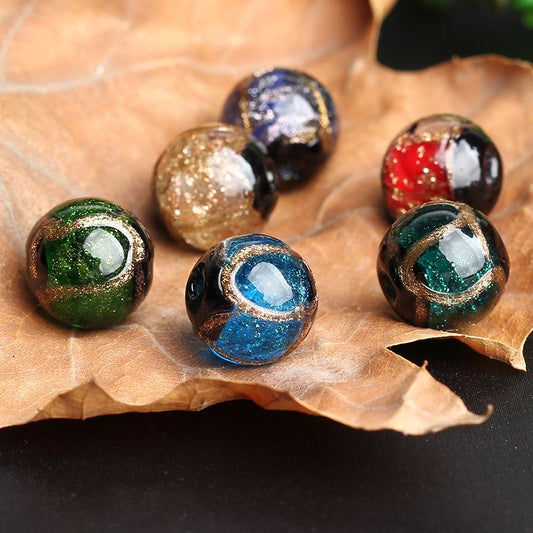 Traditional-Method Liuli Bead