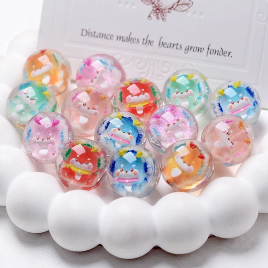 Patterned bead