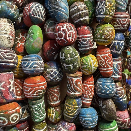 Clay beads