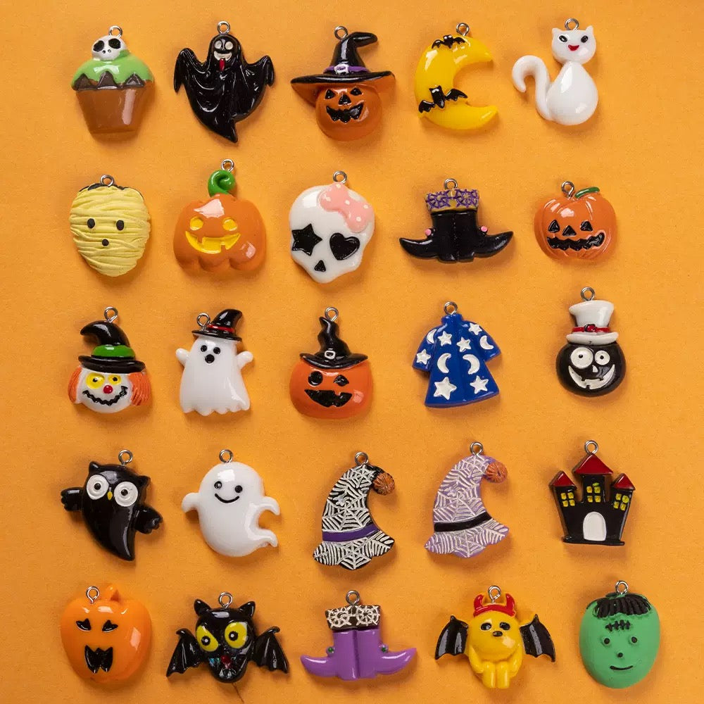 20% off Halloween DIY beads and resin pendants—kiki