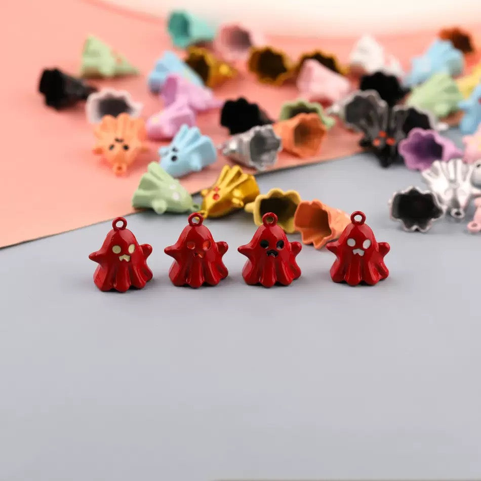 Halloween square and round UV coated beads plus Halloween alloy 20% off discount - kiki