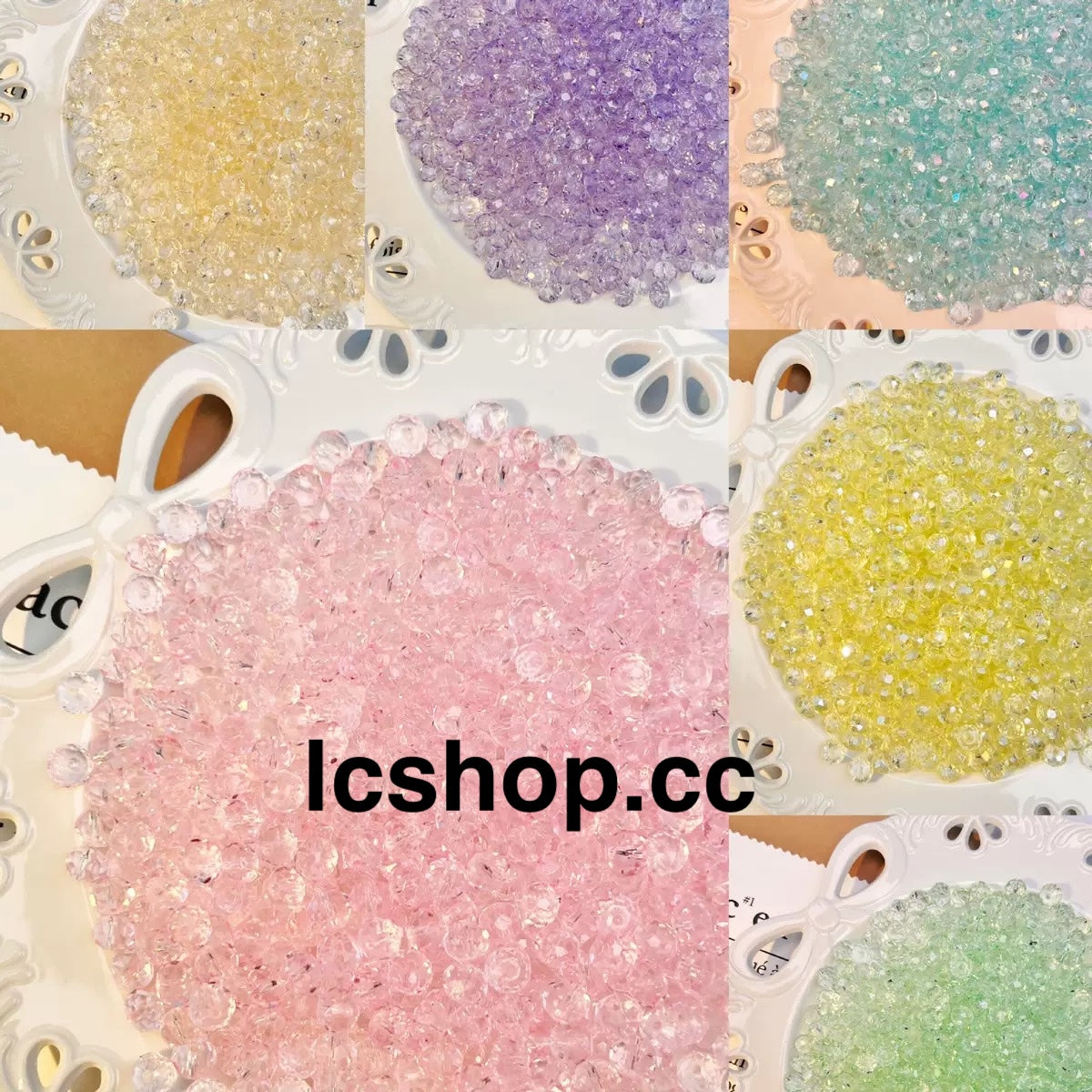 Lucky bag glass crystal-HaHa shop