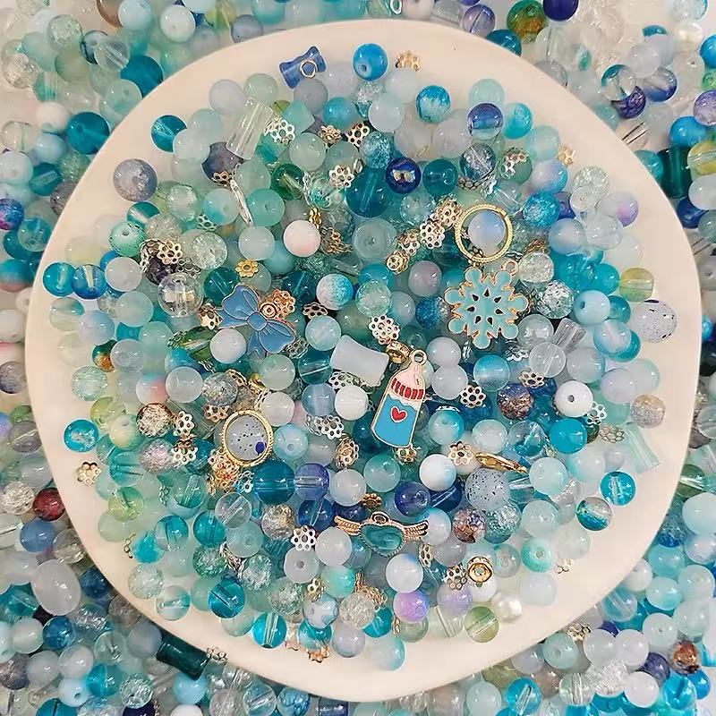 color glass beads set（limit edition)-susu shop