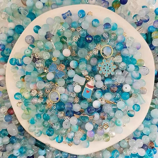 color glass beads set（limit edition)-susu shop