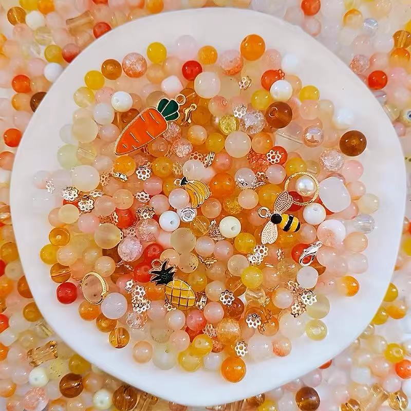 color glass beads set（limit edition)-susu shop