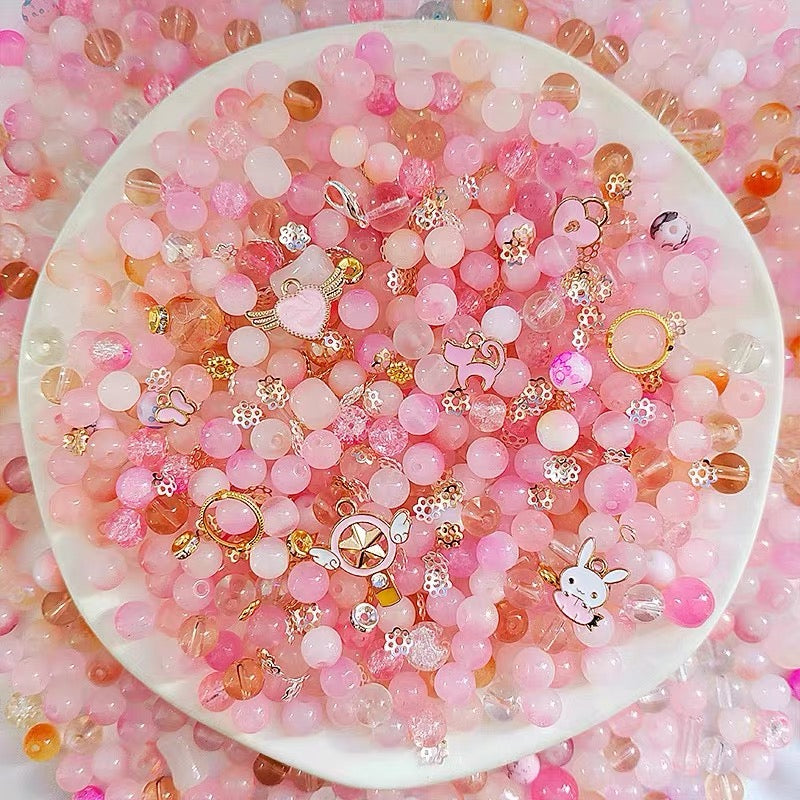 color glass beads set（limit edition)-susu shop