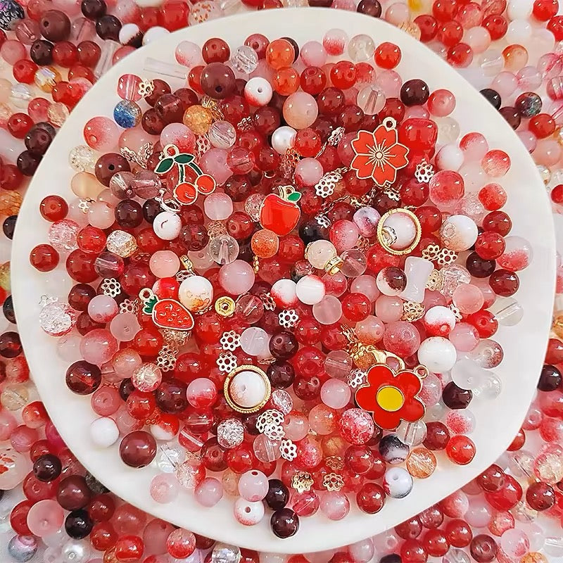color glass beads set（limit edition)-susu shop